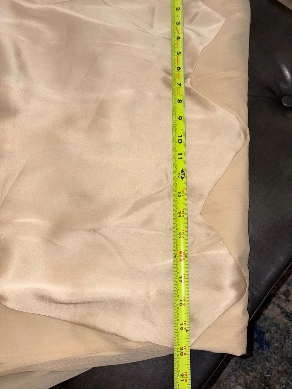 ASOS Satin Slip Maxi Dress Cream Ivory Cami Formal Gown Size 10 NWT - Picture 12 of 12